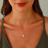 Load image into Gallery viewer, Opal Dainty Necklace